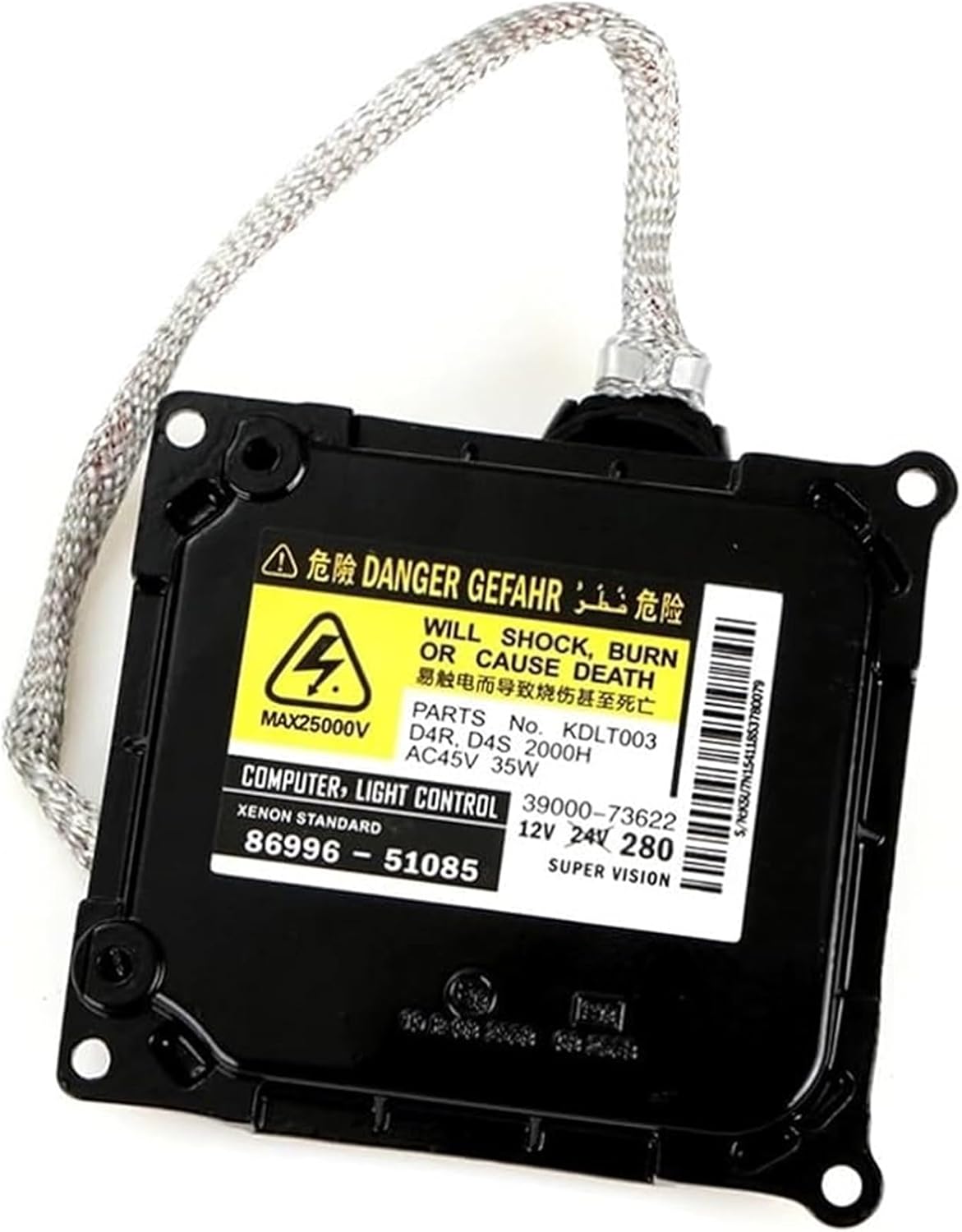 Xenon HID Headlight Ballast for RX450h IS350 IS350F IS350C Car HID Headlight Xenon Ballast Control Unit with Igniter Bulb Module 86996-51085