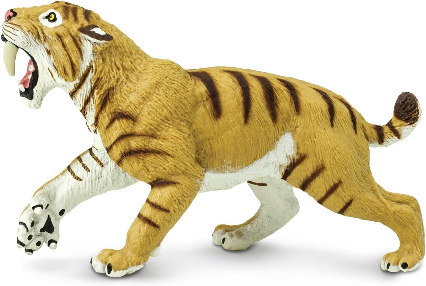 Smilodon Figurine - 4" Sabre-Toothed Tiger Figure - Educational Toy for Boys, Girls, and…
