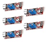 DKUWBJAS 5Pcs High Sensitivity Condenser Microphone Sensor- Audio Jack for Connectivity, High Sensitivity Sound Detection Module Ideal for ESP32 Microphone