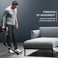 Vista 2 de Rowenta, Aspiradora inalámbrica, aspiradora X-Force Flex 14.60, contenedor de polvo XL de 30.4 onzas, tecnología Flex, detección automática de piso