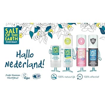 The Healthy Option Crystal Spring Salt Of The Earth Deodorant