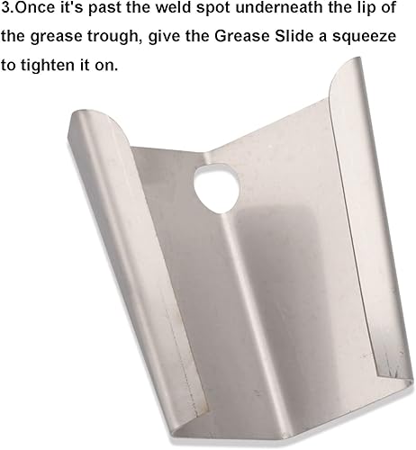 Miniatura 3 de Blackstone Grease Slide Mod - Acero inoxidable, se adapta a plancha de 36 pulgadas