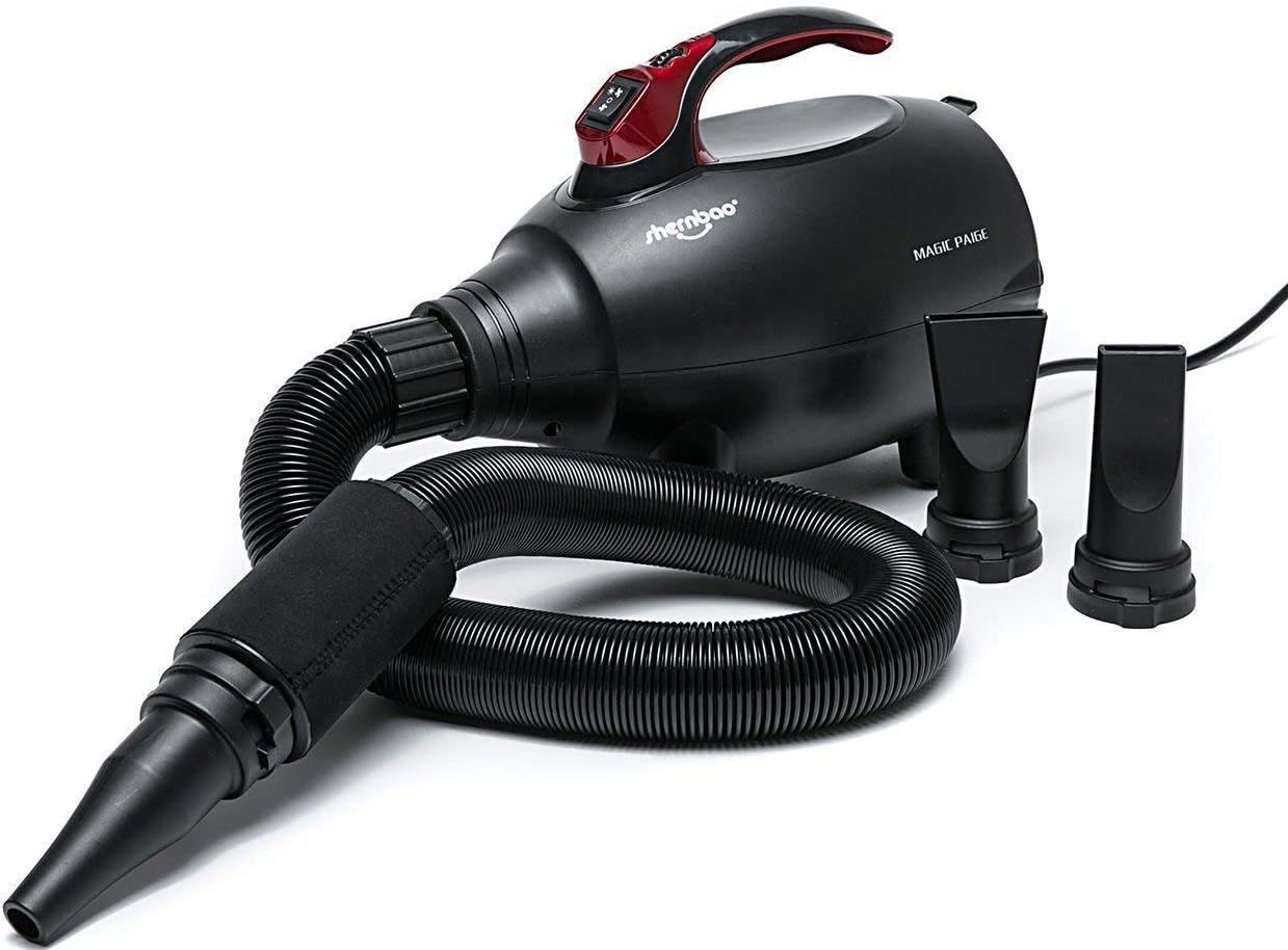 shernbao High Velocity Professional Dog Pet Grooming Hair Drying Force Dryer Blower 4.5HP (PBD-701H)