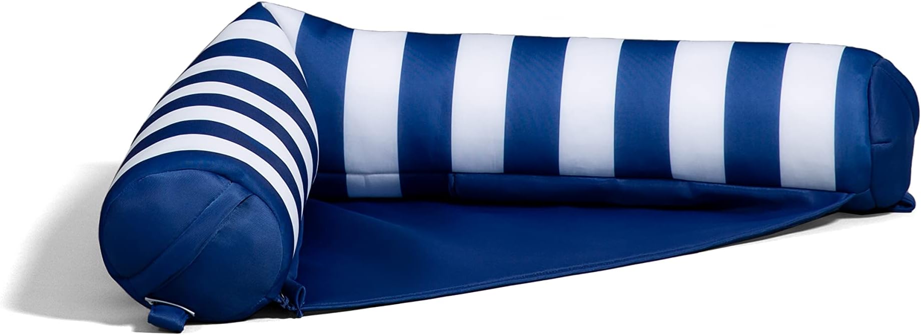 Big Joe Noodle Sling, No Inflation Needed, Pool Float with Armrests, Quick Draining Fabric, Cup Holder