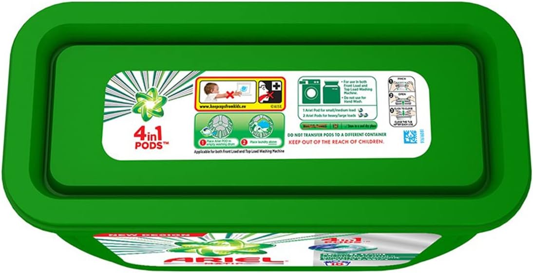 Ippakkjar tal-PODS Ariel Matic 4in1 b'Informazzjoni dwar il-Ħażna