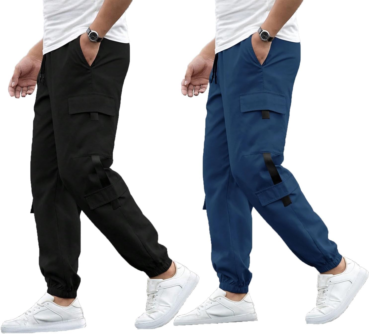 TP-06-08 Men's Stretch Lycra Straight Leg Trousers