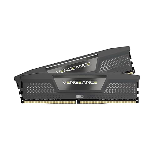 CORSAIR Vengeance DDR5 64GB (2x32GB) DDR5 6000MHz CL30 AMD Expo Intel XMP iCUE Compatible Computer Memory – Gray (CMK64GX5M2B6000Z30) - 64GB (2 x 32GB)