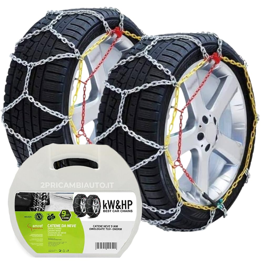 Catene da Neve per Auto OMOLOGATE TÜV ÖNORM GR.100 215/55 R17