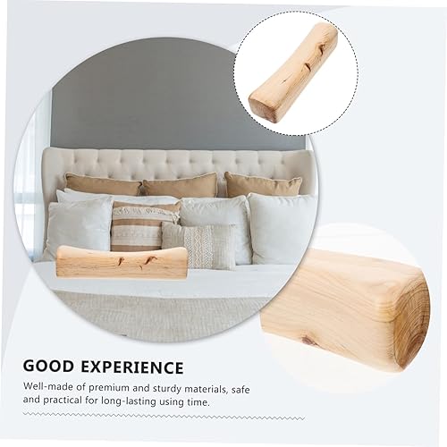 Miniatura 3 de Almohada de sauna de madera ortopédica para el cuello Almohada de apoyo para el dolor de cuello Almohada de espalda baja Suministro de sala de vapor