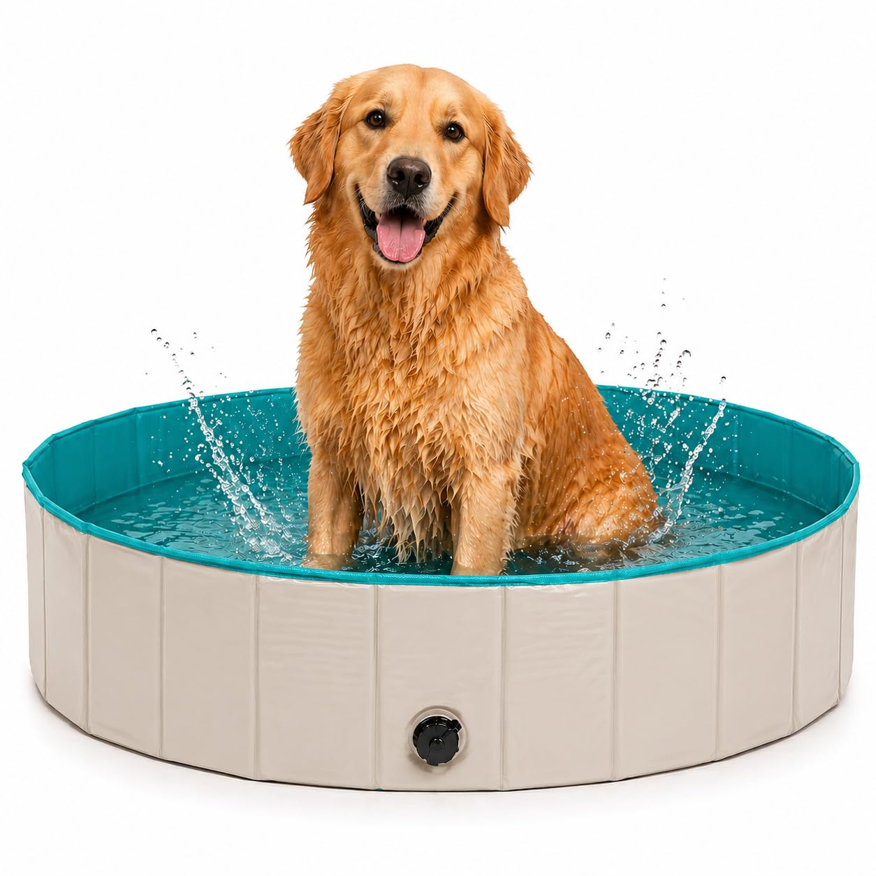 Piscines amovibles 120 x 30 cm - Piscine pour chien - Piscine pour chiens - Animaux de compagnie