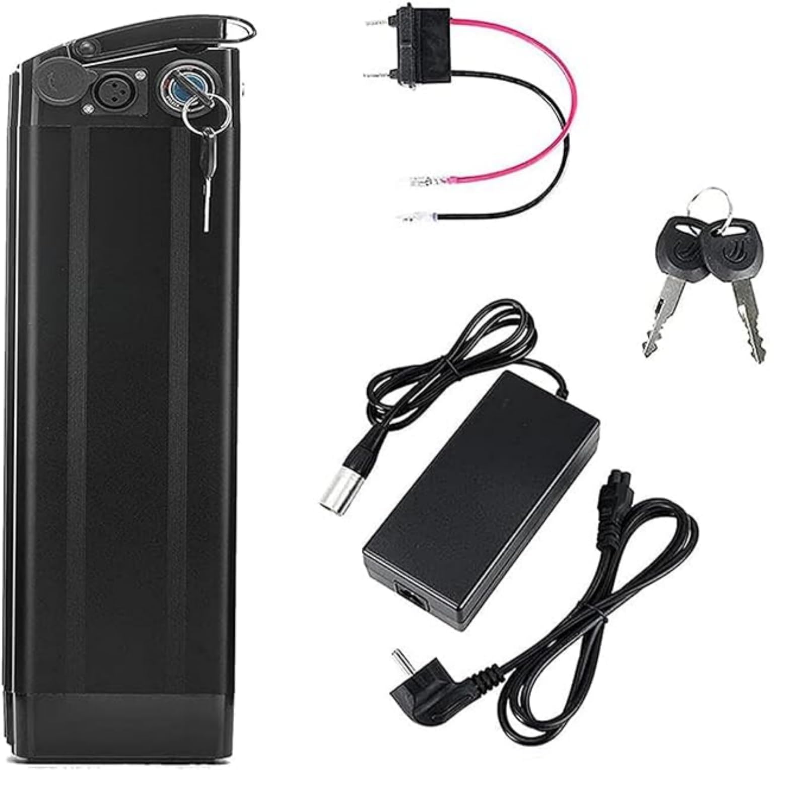 Batteria per Bici elettrica da 48 Volt Batteria per Bici elettrica 36V 48V 15.6Ah 18Ah 21Ah Batteria al Litio Impermeabile per Motore E-Bike 36V 48V (48V 15.6Ah)