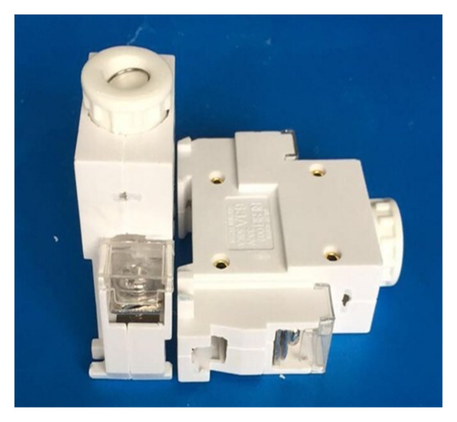 CXFCIHFT Fuse base RL8B-63 RL98-63 63A 380V D02 (For RO26 20A 25A 32A 35A 40A 50A 63A D02 fuse)