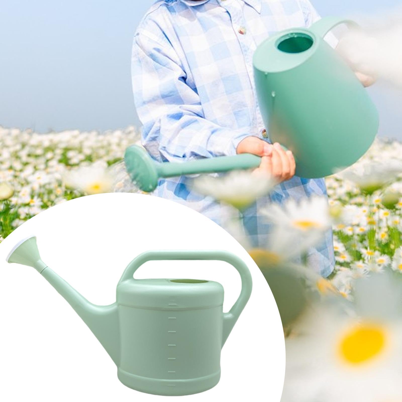 Arrosoir à Bec Verseur, Pichet Léger, Arroseur de Plantes, Outil de Jardin pour La Maison, Le Jardin, Les Vases et La Décoration Extérieure, 8l