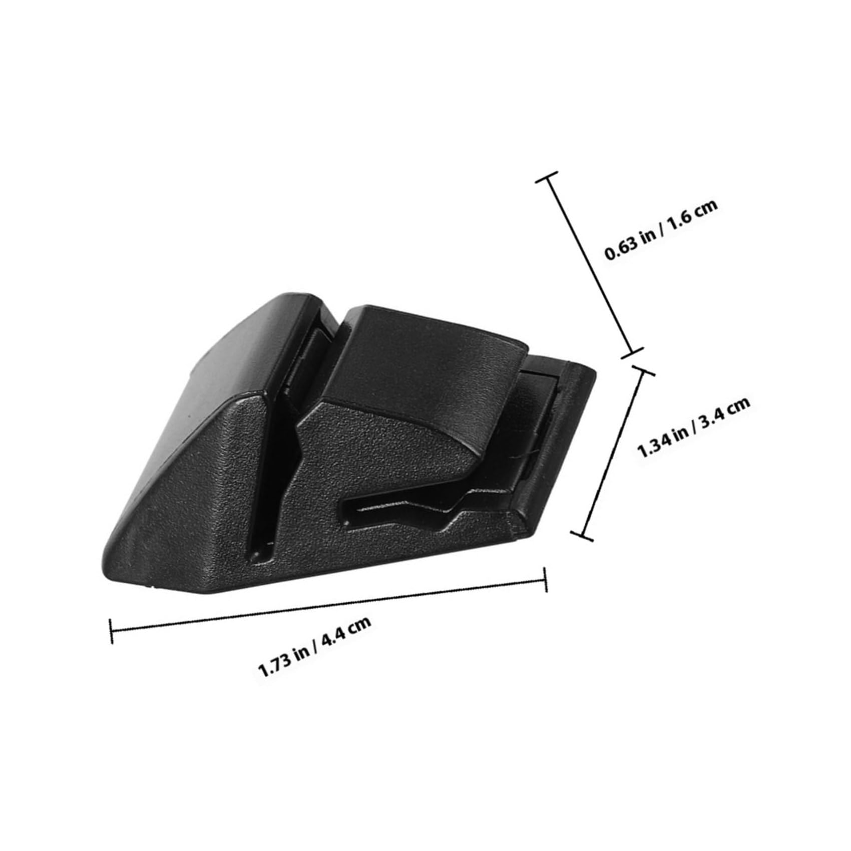 Porte-Cartes de Voiture 1 Pièce Clip Compact pour Tickets de Stationnement et Cartes Carburant Support Multifonctionnel Solide pour Tableau de Bord Organiseur Gain de Place