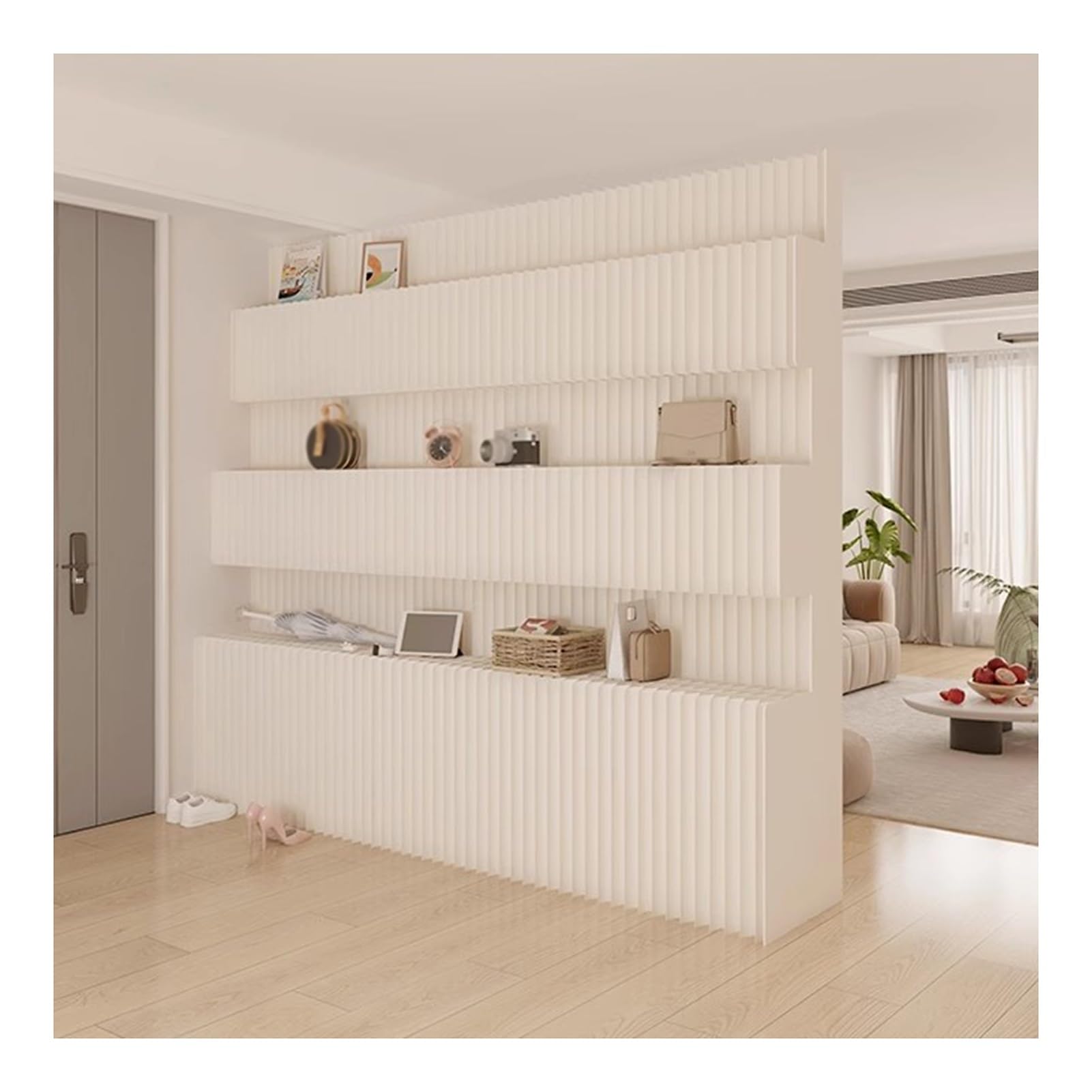 Divisori per ambienti, Parete divisoria pieghevole for ufficio domestico(5x2.4m/16.4x7.87ft)