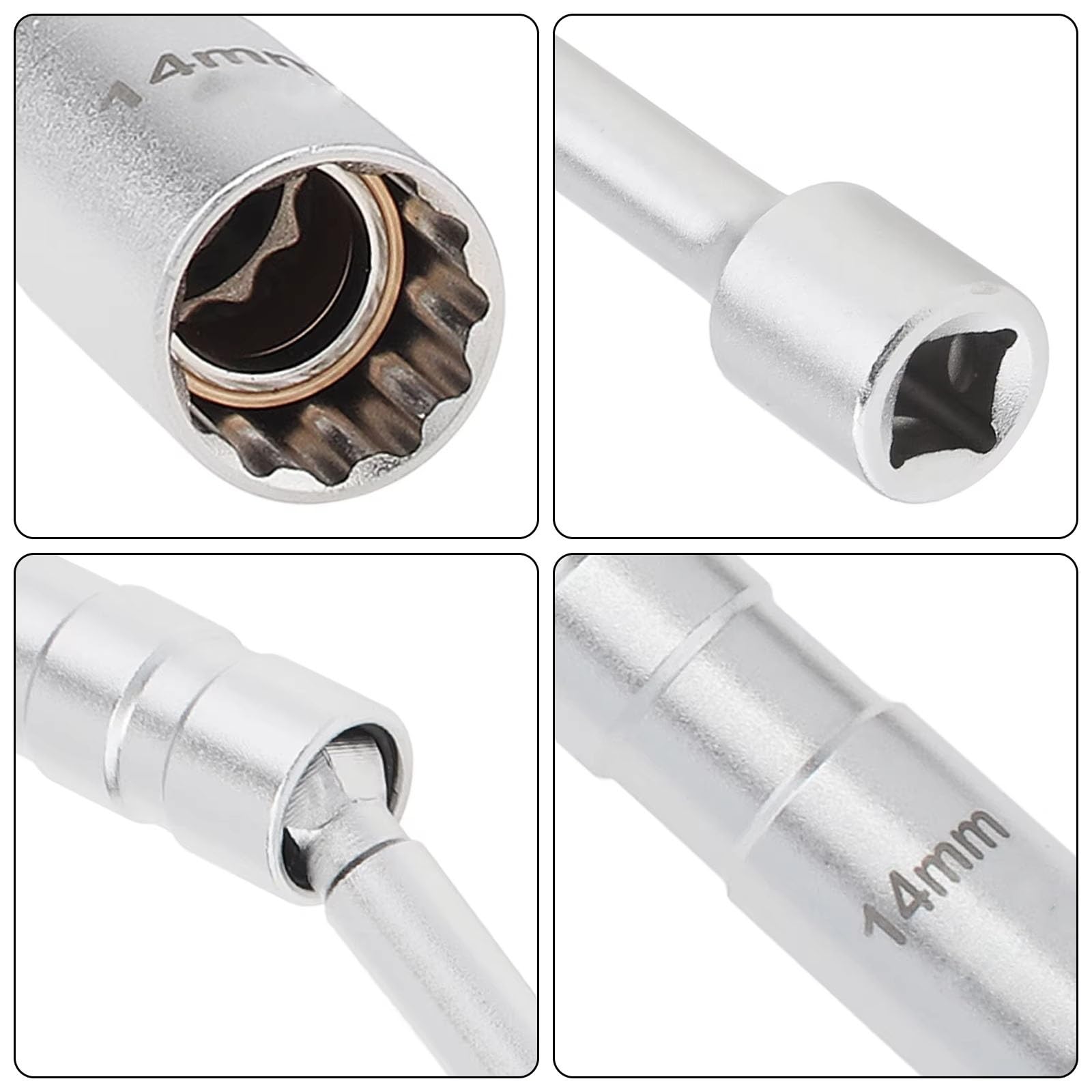 Magnetisch Zündkerzen Schlüssel Auto Erweiterte Motoren Magnetische Für Zündkerze Sockel Für Wand Zündung Entfernung Werkzeuge 2 Stücke 16mm Kompatibel Mit