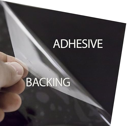 Miniatura 3 de BDF 4SPBK - Película decorativa para ventana, color negro escarchado, privacidad, 47 pulgadas x 24 pies