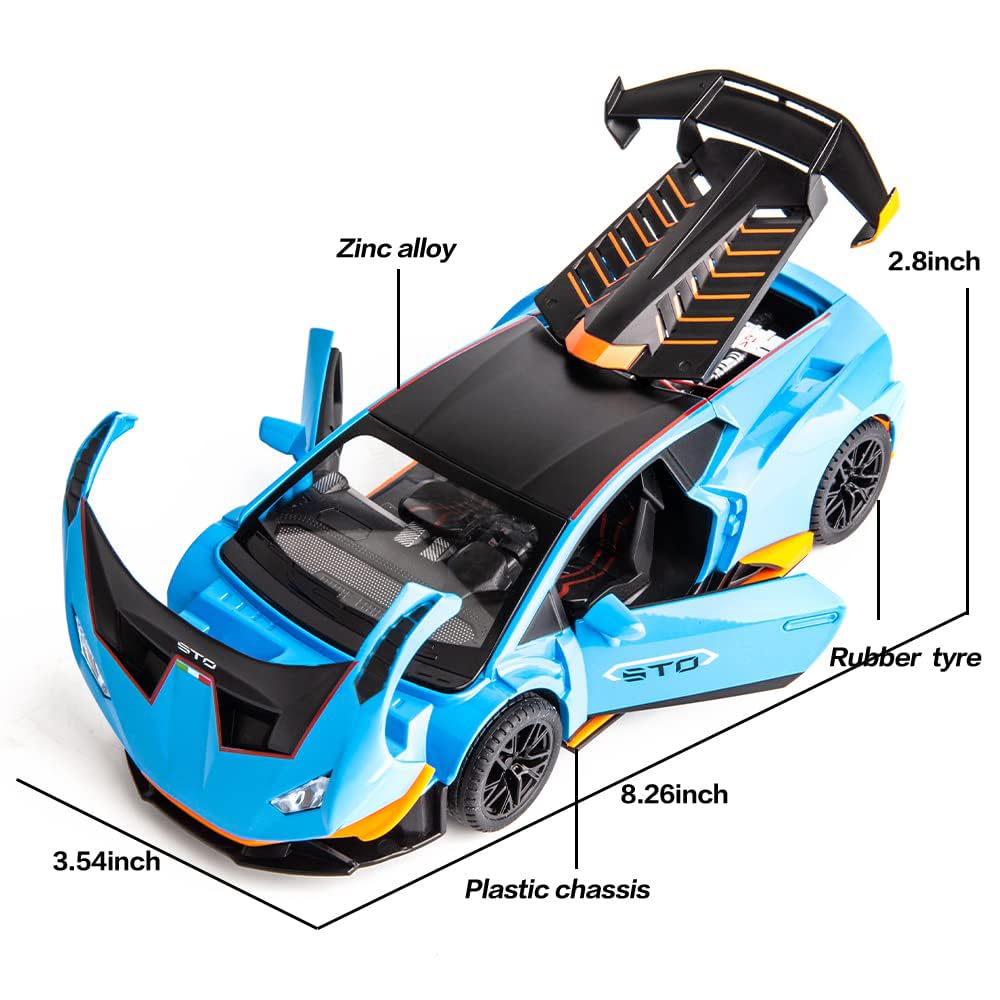 Amazon | WAKAKAC モデルカー 1/24スケール Lambo STO ダイカストトイ