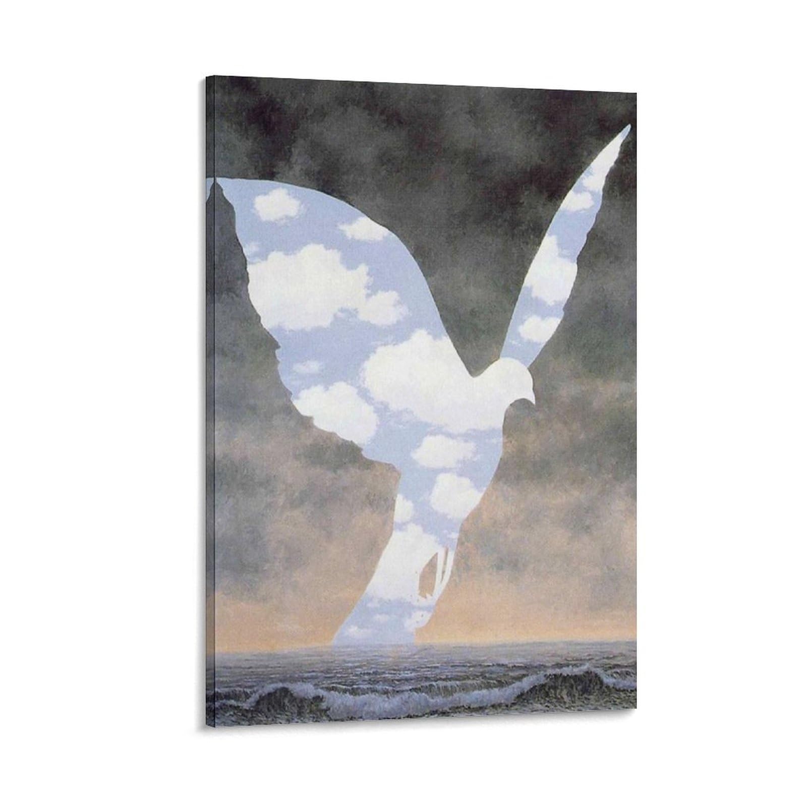 Amazon.co.jp: ルネ・マグリット《大家族》油絵名画 絵画 ポスター