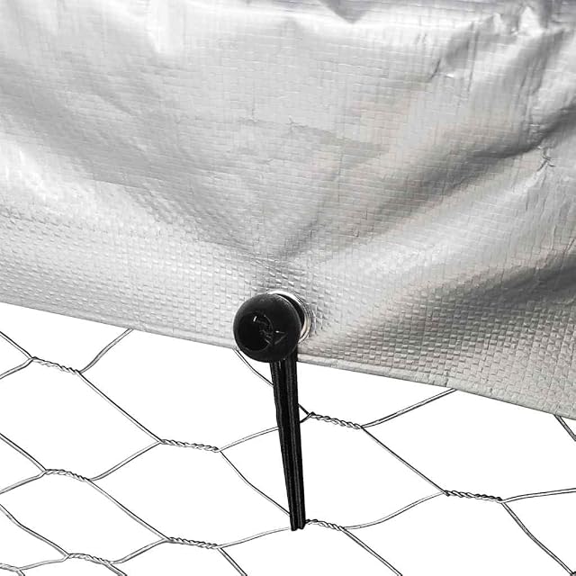 Foto 7 de 8 de vidaXL Perrera de Exterior con tejado 600x300x150 cm