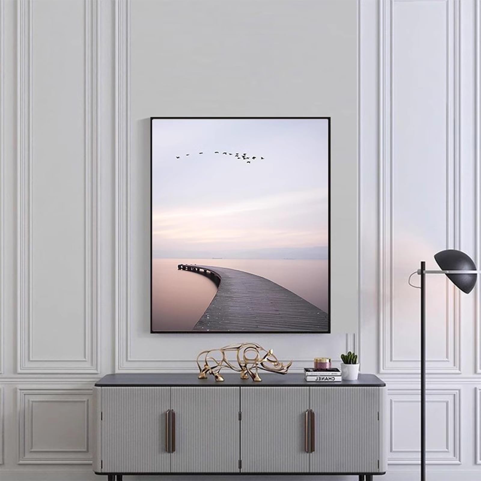 Copri Quadro Elettrico Decorativo 40x30cm - Moderno E Dipinto A Mano Per Nascondere Il Contatore - Foto 4