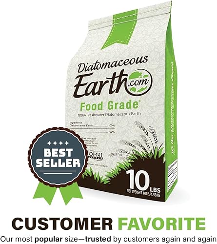 Miniatura 2 de DiatomaceousEarth Food Grade Diatomaceous Earth – 10lb | 100% Organic, All-Natural Powder | Safe for Humans & Pets | OMRI Listed for Organic Use