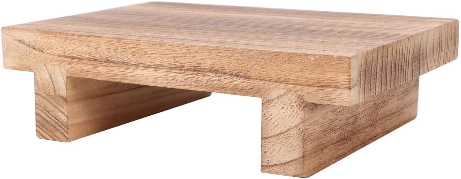 Robusto sgabello in legno per bagno,scalino multiuso per vasino per bambini, pratico gradino antiscivolo per WC per bambini, altezza 7 cm