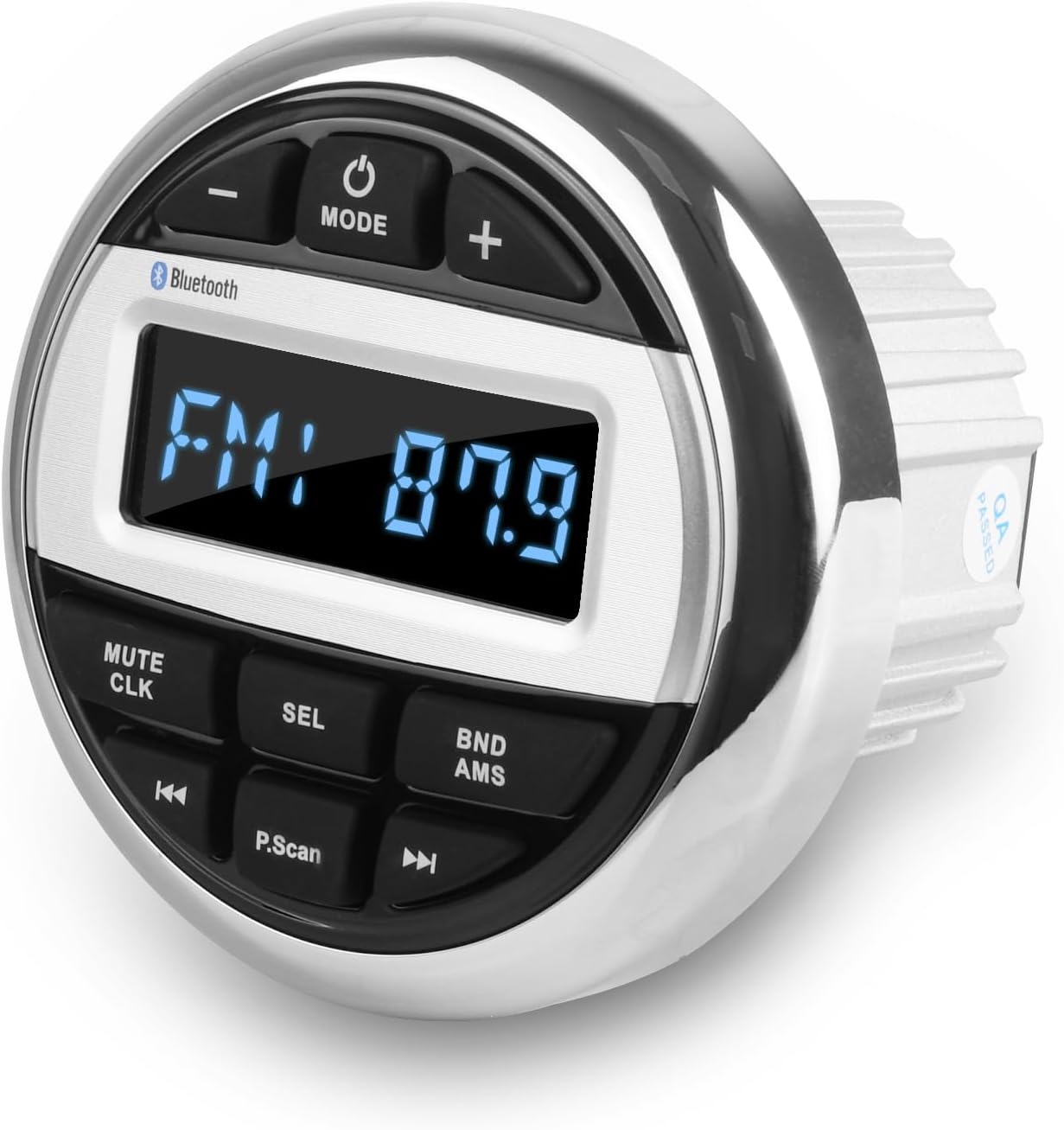 DOODBI Marine Radio Bluetooth Stereo Audio Waterproof Radio Boats FM AM Gauge Stereo