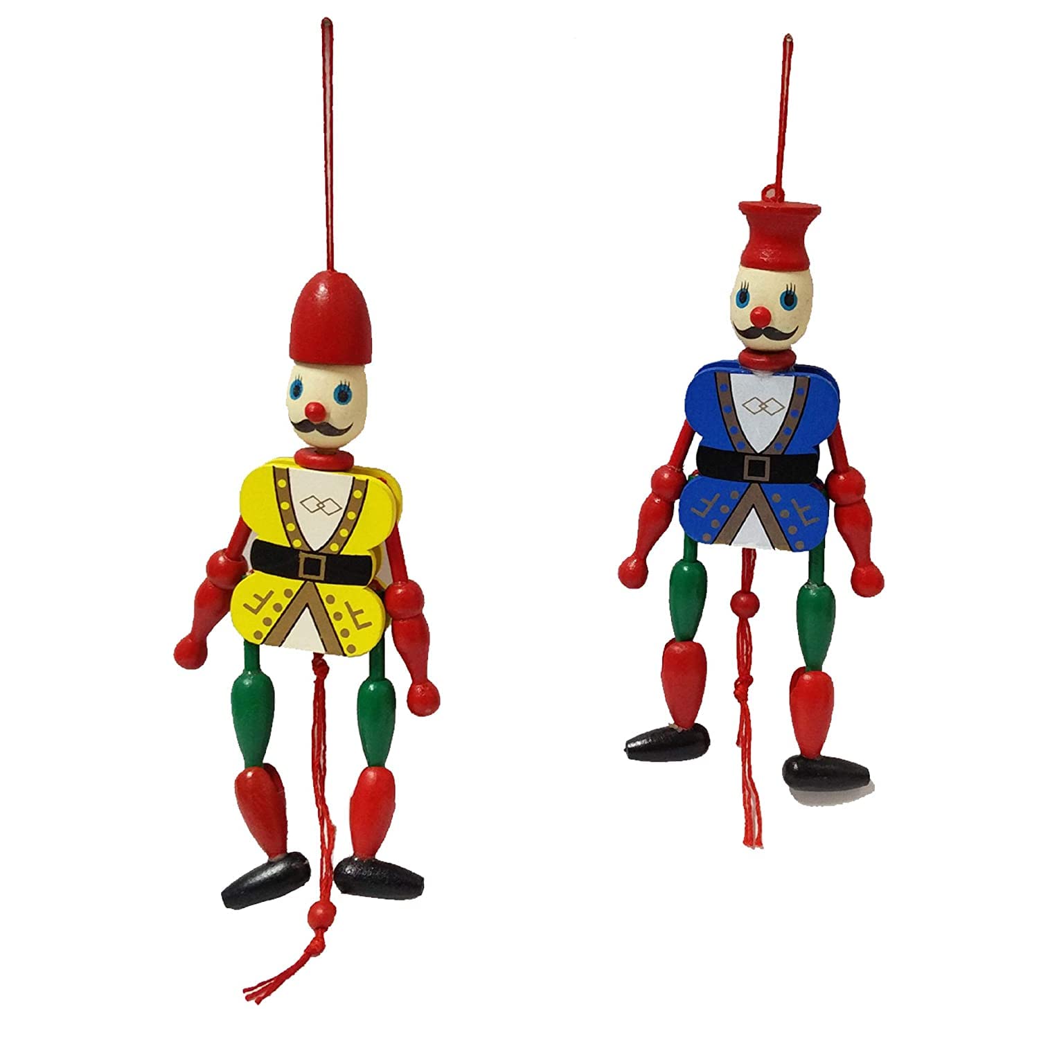 Wooden Joker Hanging Pulling Toy - Pack of 2 (2 Pieces) (B0B212VDJR) Amazon Price History, Amazon Price Tracker