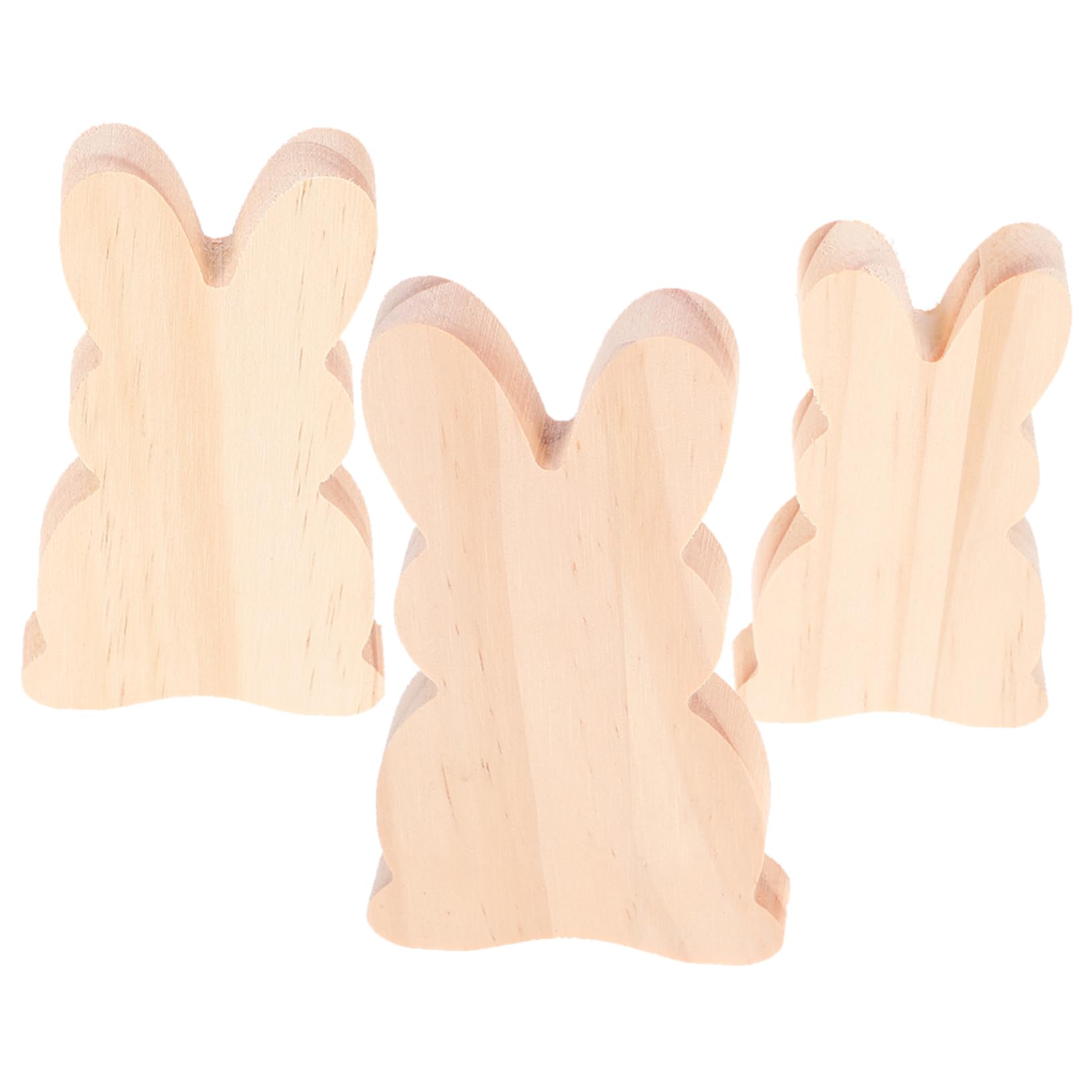 Amosfun 15pezzi Decorazioni Pasquali Con Coniglietto Segnaletica Forma Di Coniglio Per Tavolo Da Pranzo e Decorazioni Festive Per La Casa e Giardino