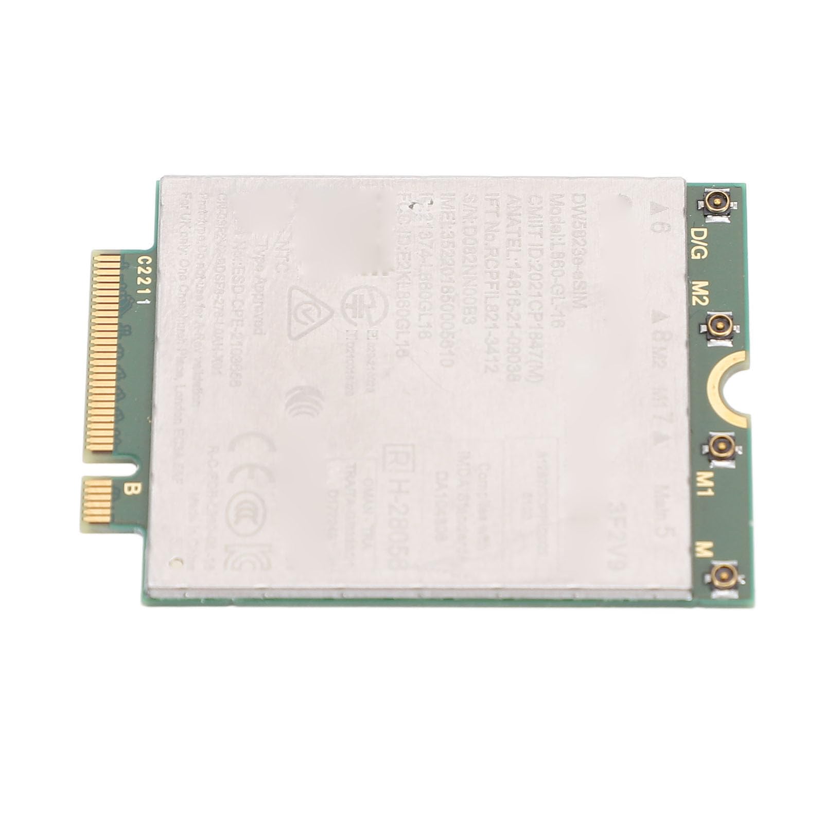 POENVFPO Tarjeta de Red del Módulo 4G LTE, Velocidad de Internet de 1 GB/s para Latitud/precisión, Soporte de Banda Global, Diseño Duradero