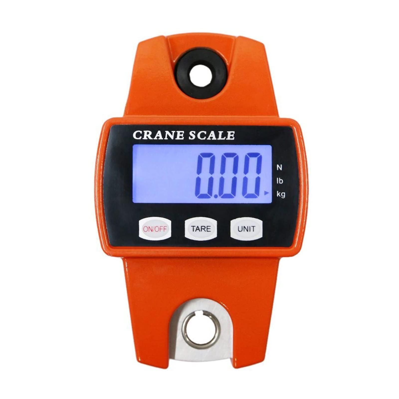 Báscula de grúa 300 kg, báscula peso acero inoxidable portátil con gancho colgante Industrial alta precisión, electrónica Digital LCD,Ultra-resistencia
