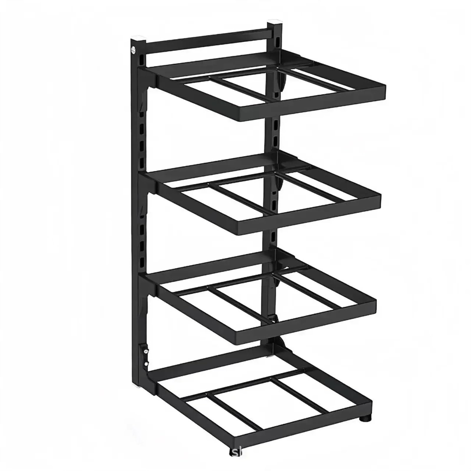 YXINAER Pots and Pans Organizer Kitchen Sink Storage Rack Multi-Layer Cooker For Home Stovetop Cabinets Adjustable Pot