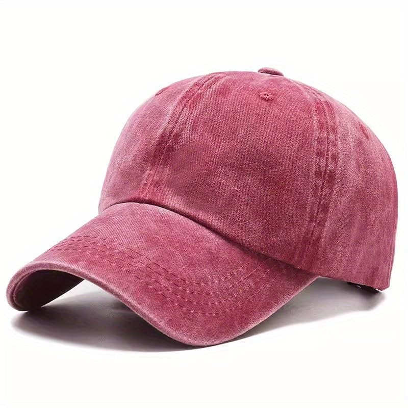 Image of 1PC Classic Unisex Adjustable Cap in Solid Color