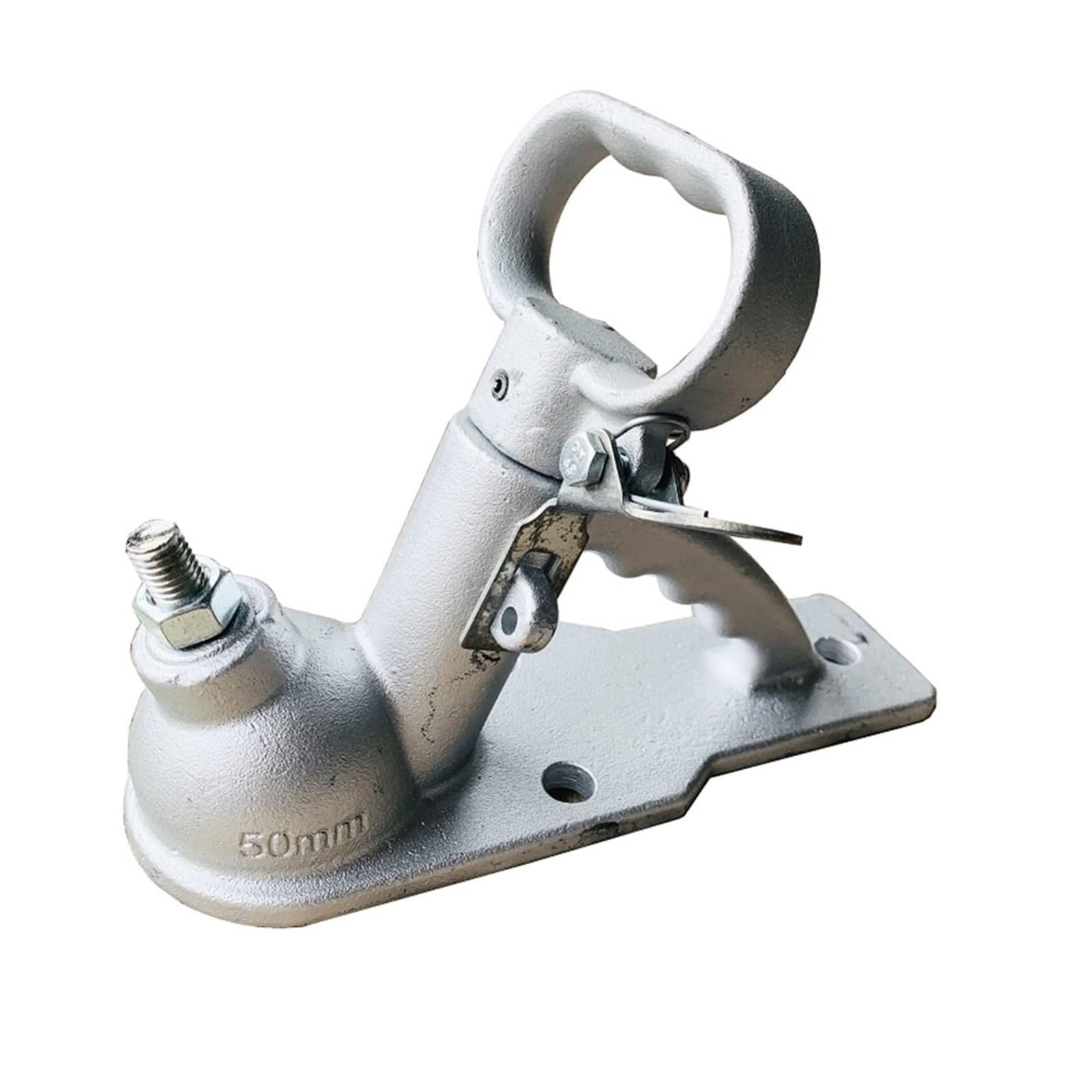 Enganche de Remolque, Remolque De Enganche, 2000kgs, 3 Agujeros, Acoplador Fundición, Conector Acoplamiento, Piezas Bola 50mm,para remolques, caravanas