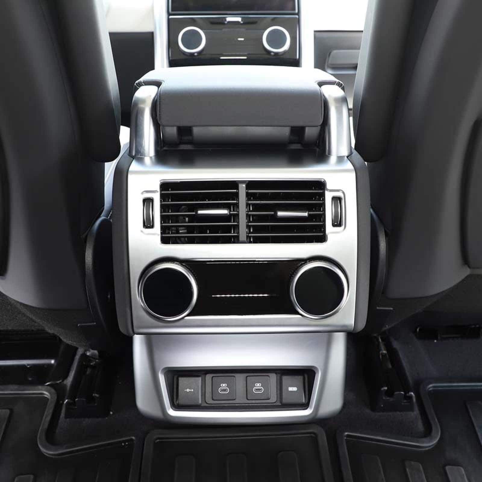 Dla Land Rover Discovery 5 2021 2022 stylizacja samochodu ABS tylna klimatyzacja wylot powietrza wykończenie ramy akcesoria do wnętrza samochodu