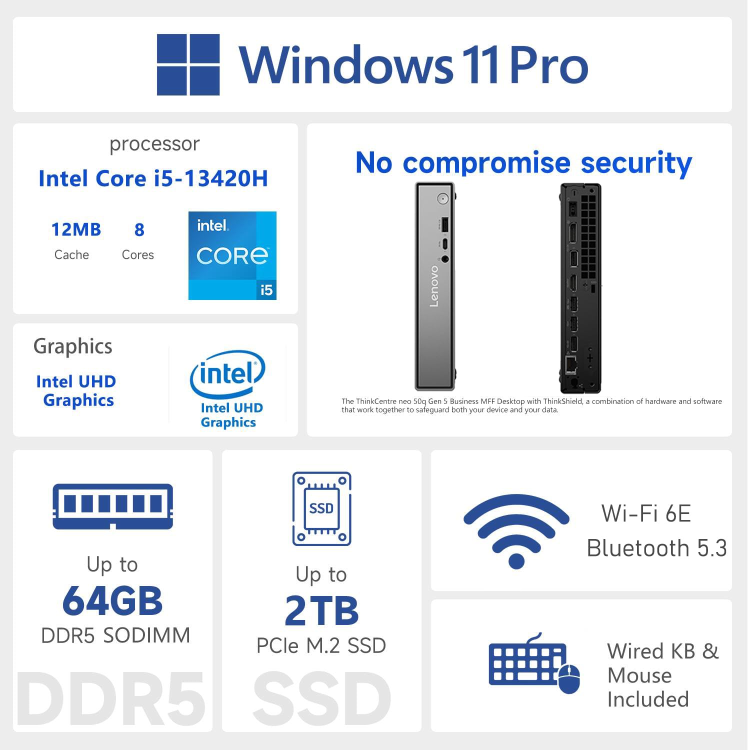 Lenovo Computador Desktop ThinkCentre M75s Gen 2 11R8001SUS - AMD