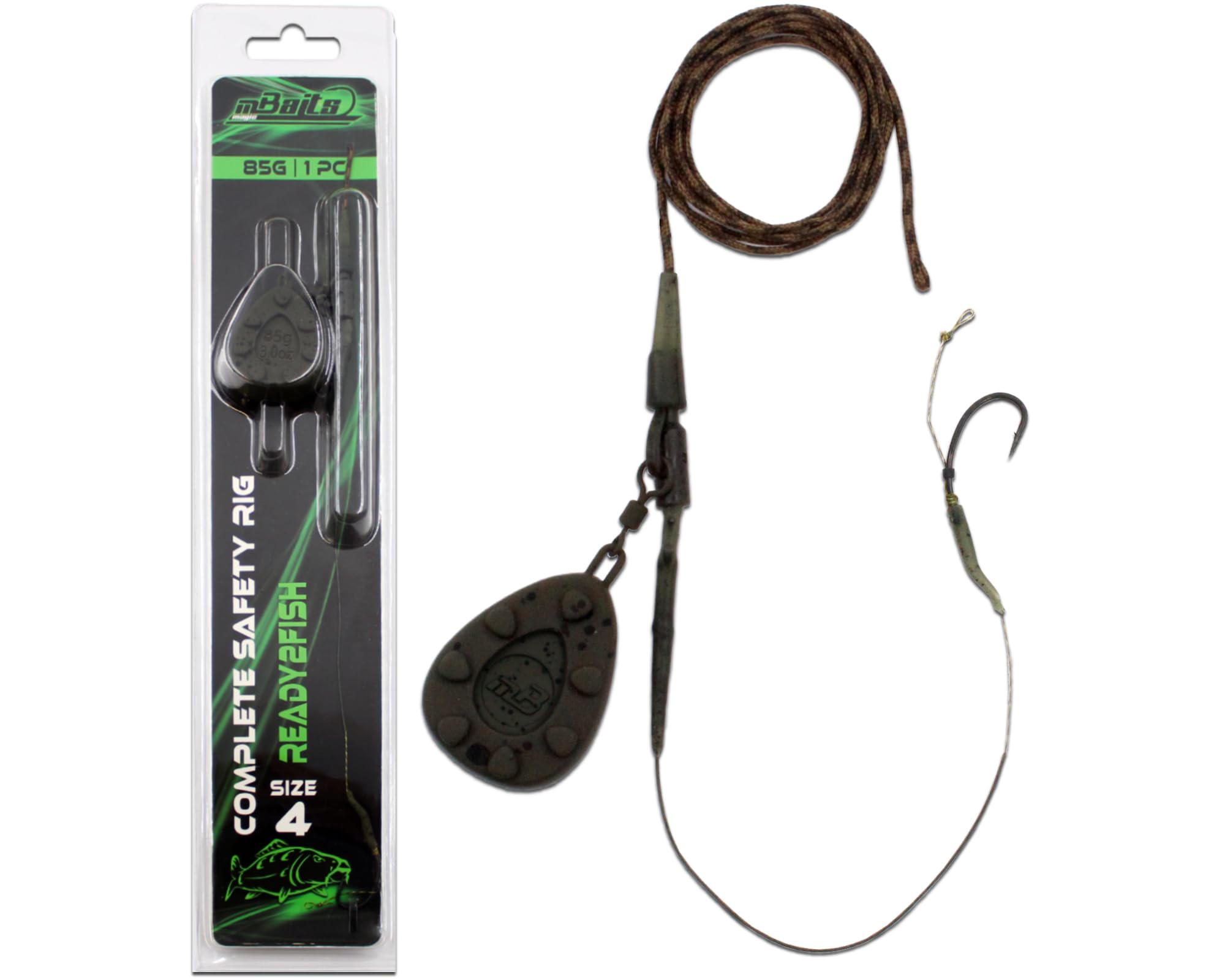 Angel-Berger Magic Baits Ready2Fish Complete Safety Rig Karpfenmontage Carptackle