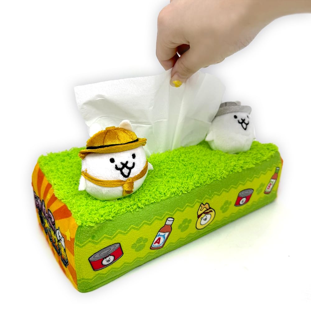 Amazon.co.jp: にゃんこ大'戦争 ジオラマ ティッシュケース2 おもちゃ