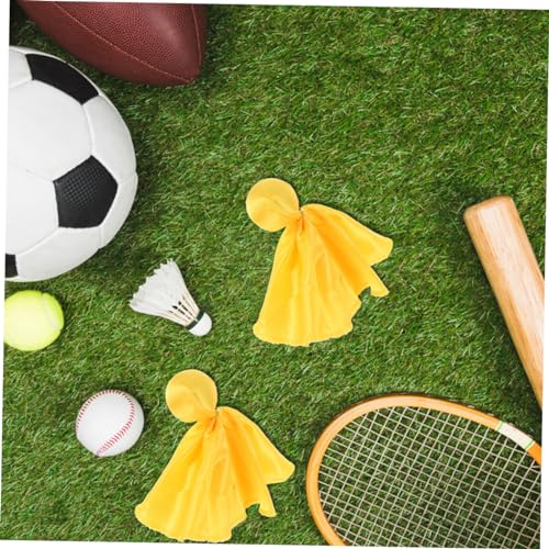 Banderines para árbitro de fútbol y pañuelos de lanzamiento para juegos deportivos 4