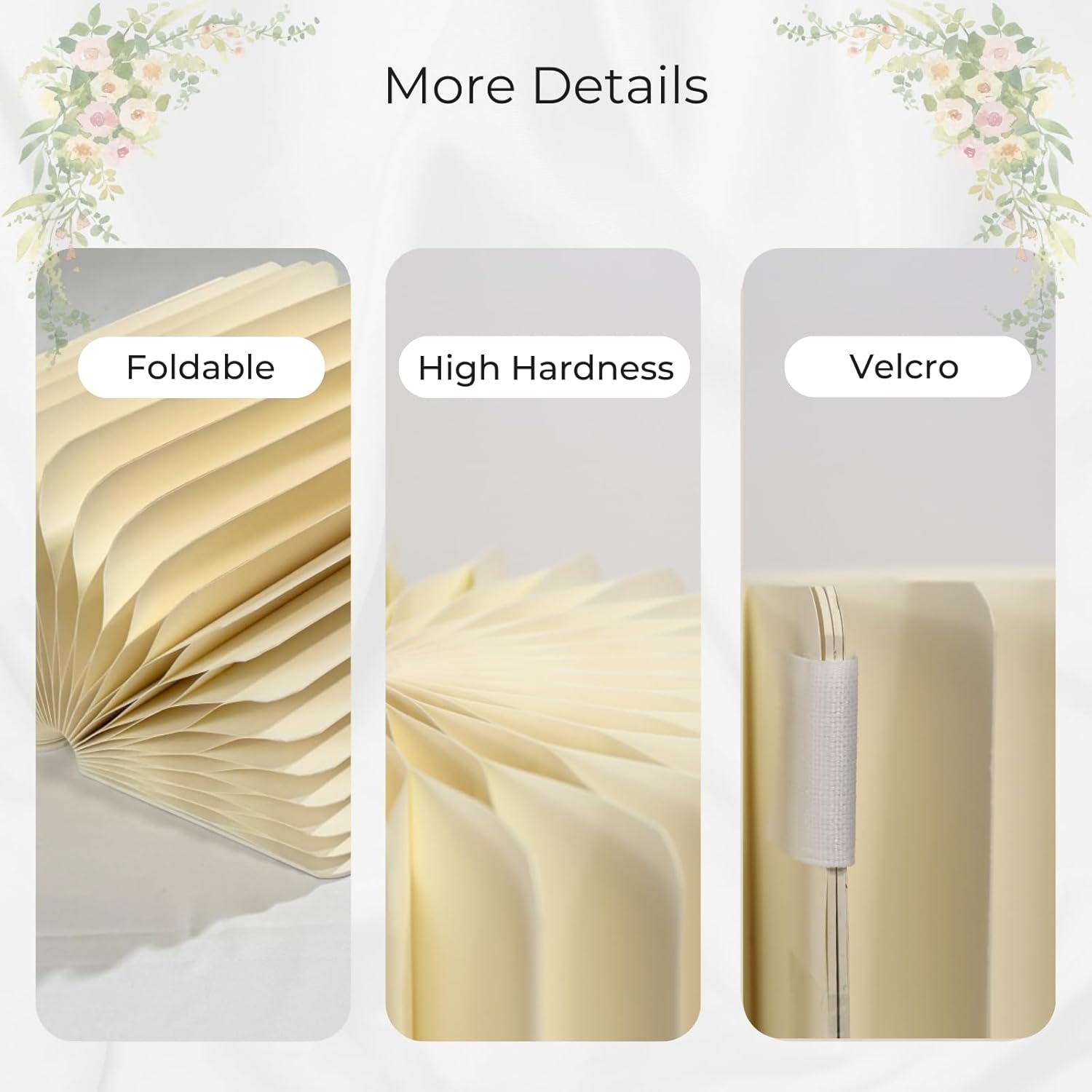 Stacking-Block Design Cake Stands for Party, Customizable Height, Sturdy Cardboard Column with Clearance Acrylic Plate, Reusable Round Cylinder Stands for Party for Birthday, Milky White