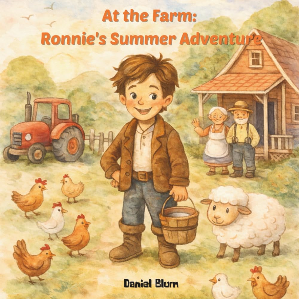 At The Farm: Ronnie's Summer Adventure: A Funny Farm Story About Mistakes, Learning, and Growing