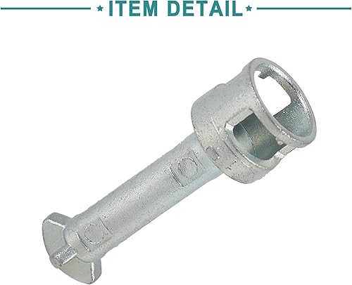 Miniatura 7 de ACROPIX Kit de reparación de cilindro para cerradura de puerta para BMW X3 - Paquete de 2 unidades tono plateado