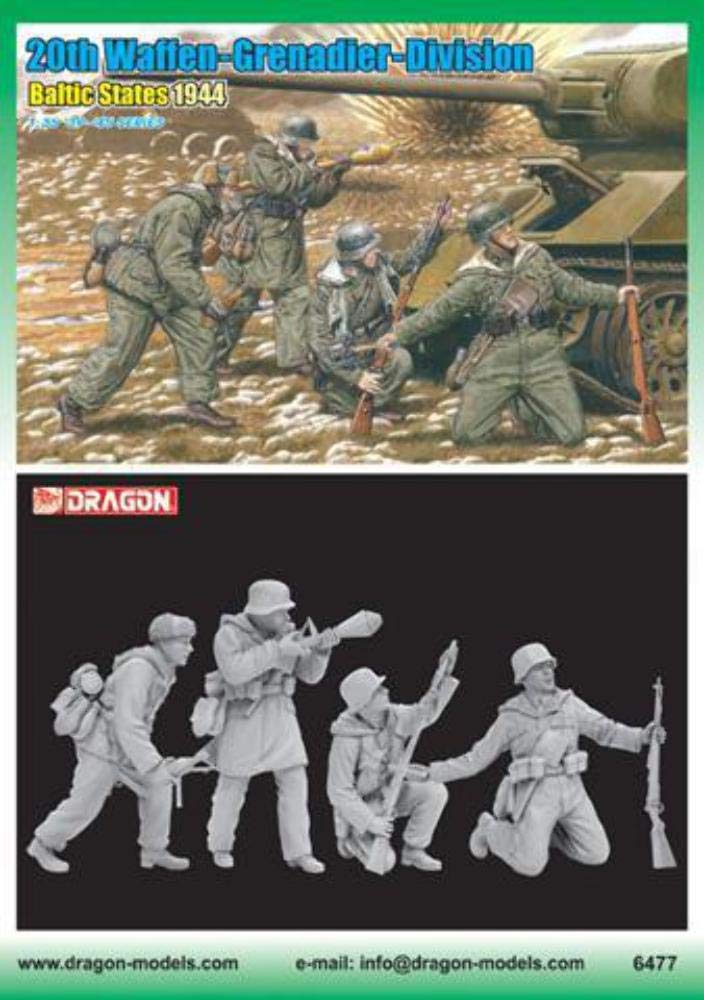 Dragon Models USA20th Waffen Grenadier Division Baltic States 1944 (4) 1/35