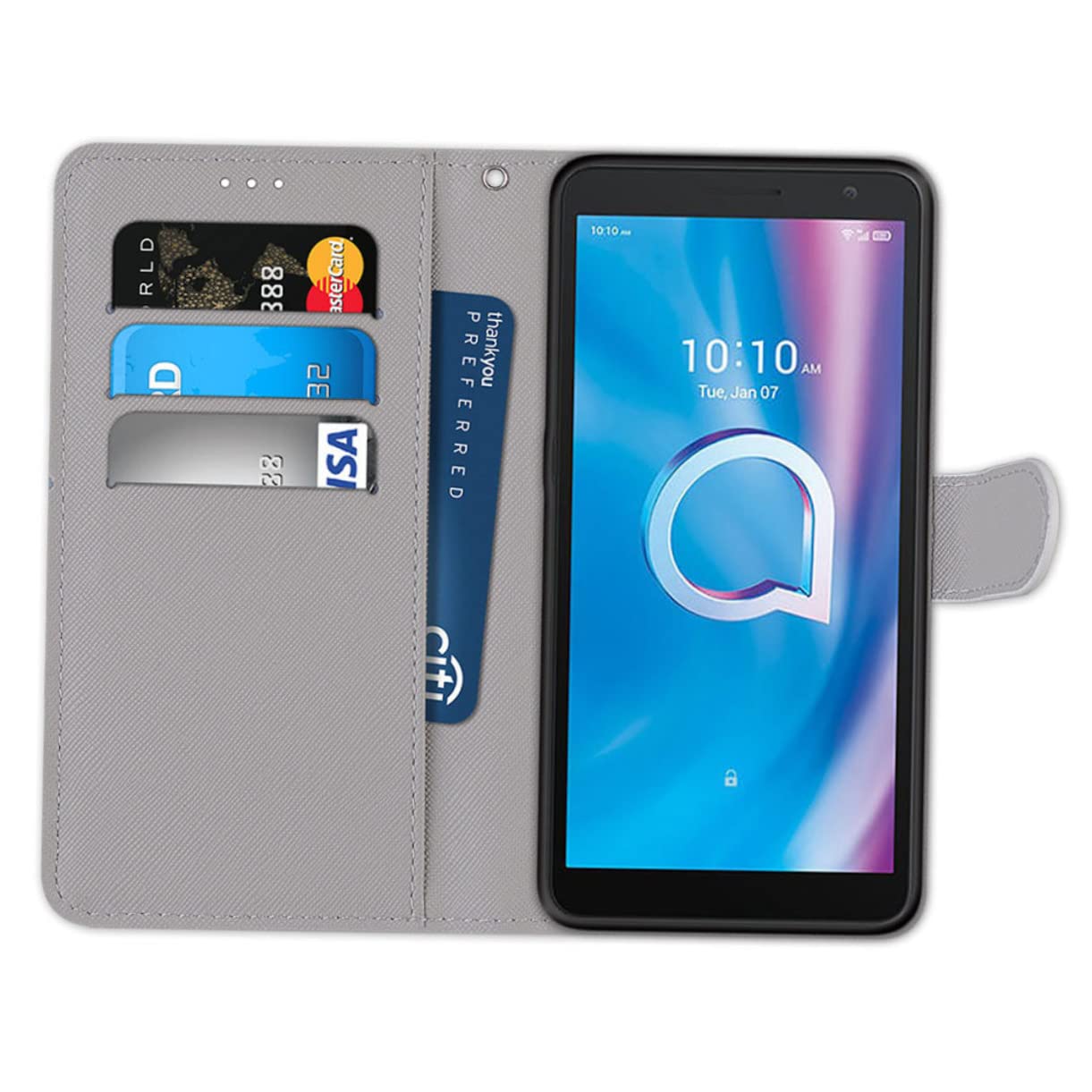 jojofuny 3piezas Funda De Teléfono Decorativa para Diseño Artístico Soporte Protección contra Golpes y Rasguños Compatible