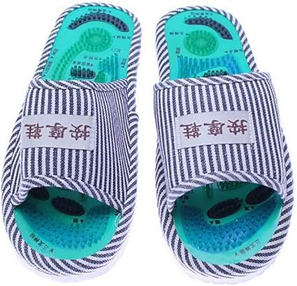 SHANGXIAN Massage des Pieds Acupression Chaussons Réflexologie Plantaire  Tongs Massage Sandales Chaussures,Gray,40~43 : Amazon.fr: Chaussures et Sacs