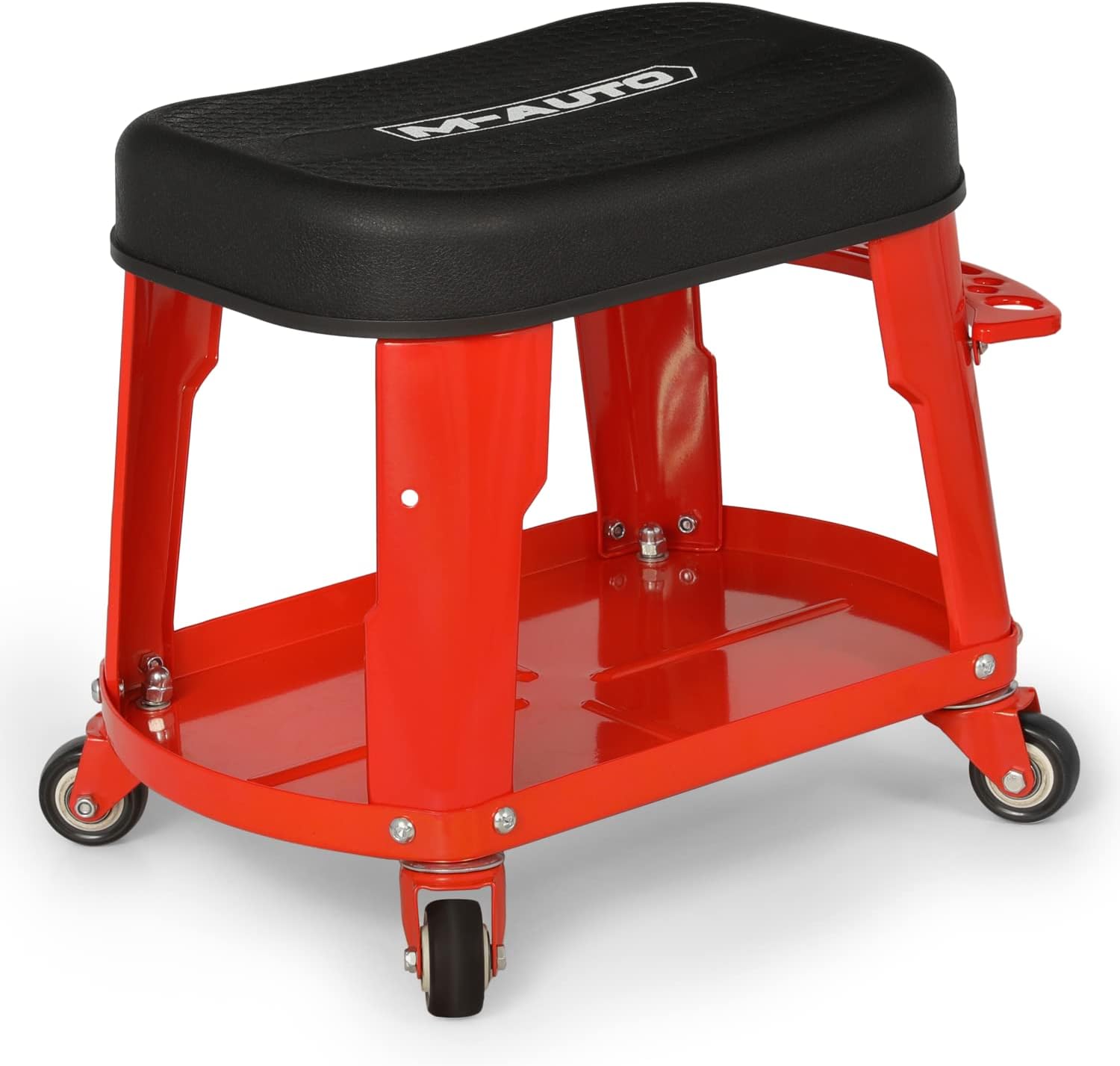 MAUTO Heavy Duty Garage Rolling Work Seat 300LBS Capacity Mechanics
