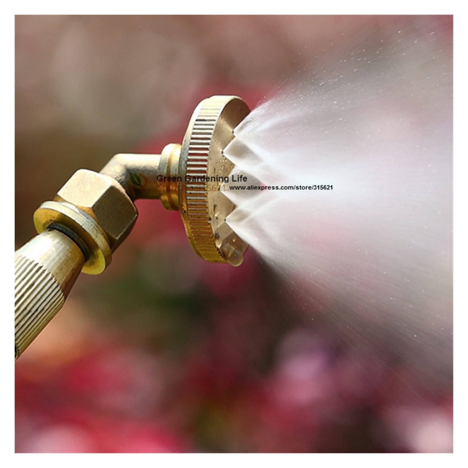 Parti di Pipeline per irrigazione da Giardino M14 * 1.5 Femme Femmina Filato Atomizza Atomizzazione Ugello ad Alta Pressione Pulizia Doccia Ugello Giardino Flower Plant Irgrity ugello