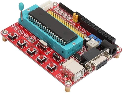 Miniatura 4 de Tablero de desarrollo de aprendizaje, tablero de aprendizaje del microcontrolador PIC16F877A con el interfaz RS232