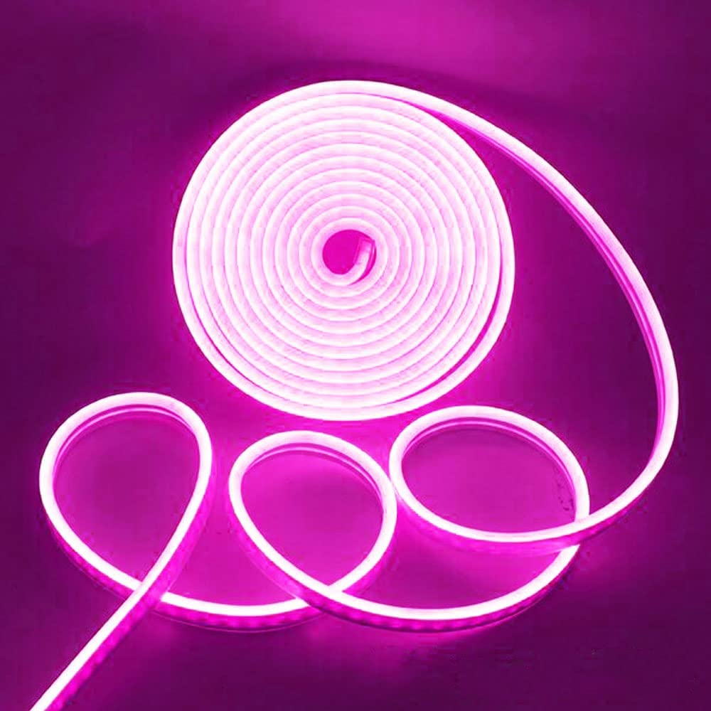 Errol 2835 SMD 120LEDs/m LED Strip Rope Light Waterproof Outdoor Flexible Light with Connector,Silicone Light for Diwali, Christmas, Indoor and Outdoor Decoration. (3 Meter, Pink) (B0BCQNDHXT) Amazon Price History, Amazon Price Tracker